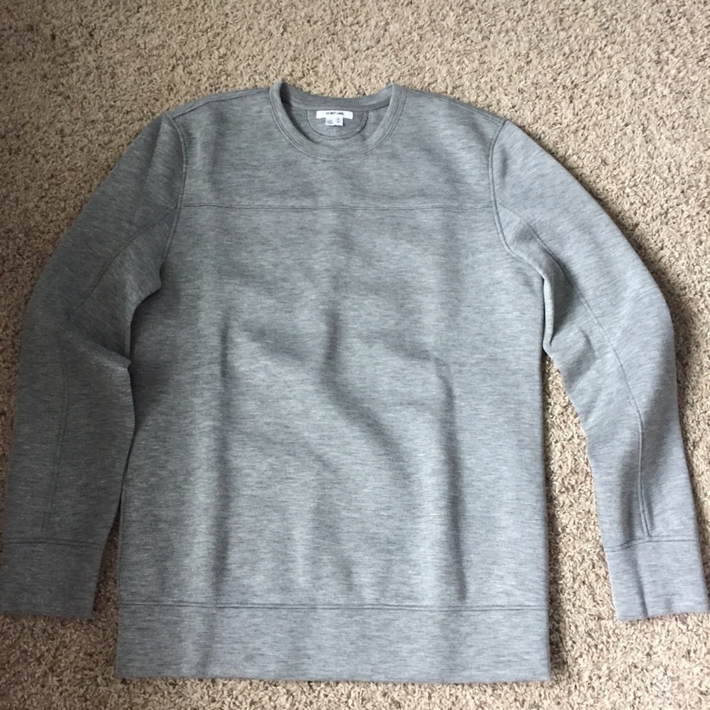 Men’s Helmut Lang Gray Pullover Sweatshirt Medium